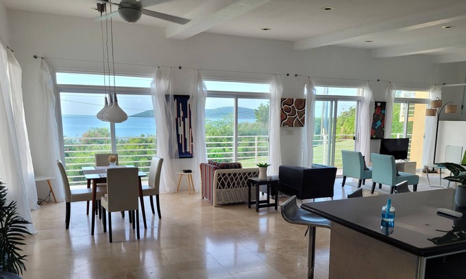Cotton Valley House | private and quiet modern vacation villa situated in an east end beach community