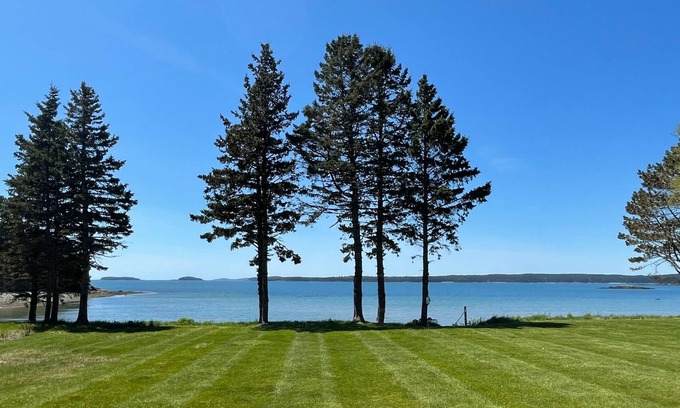 Roque Bluffs House | Private beach house overlooking Englishman Bay