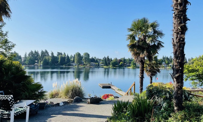 SeaTac House | 【Private Beach Lake House】- 7mins to SeaTac Airport