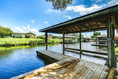Placid Lakes House | Private Boat Dock Canal-Front Lake Placid Getaway