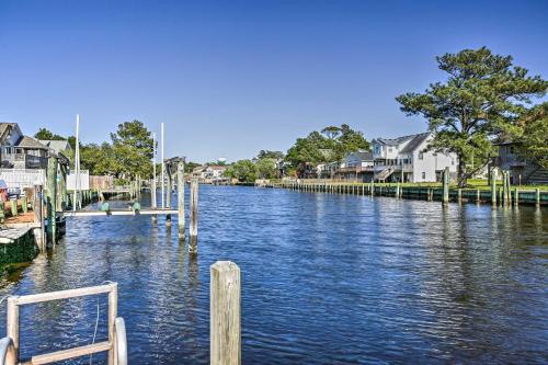 Colington Harbour House | Private Boat Dock Fall Escape in Outer Banks!
