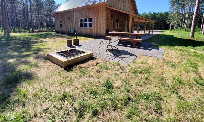 Menahga Cabin | Private cabin on 80 wooded acres