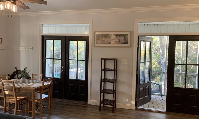 Bay St Louis House | Private Coastal Home! 0.4 miles to Yacht Club-1.5 miles to Main St. and Casino!