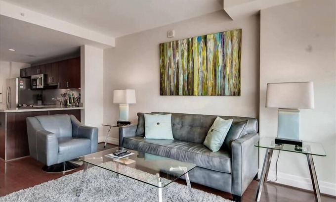 George Washington University Apartment | Private DC 1BR | Full Kitchen | Washer/D | by GLS