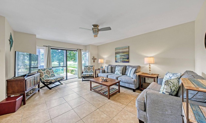 Miramar Beach House | Private Deck View of Bay, Golf Cart, 261 Fairways