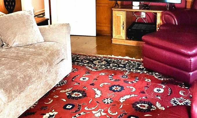 Youngstown Apartment | Private Fenced Yard King Bed Grill Fireplace