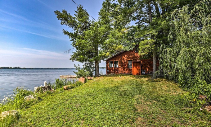 Chippewa Bay Cabin | Private Island With Land Access 2 Bedroom Cabin by RedAwning