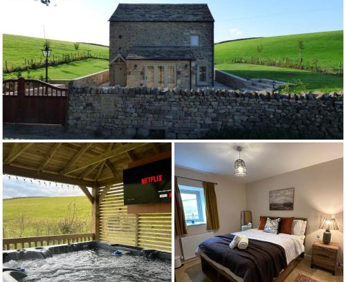 Airton House | PRIVATE LUXURY Barn Stay with Hot Tub and OUTDOOR ENTERTAINMENT, YORKSHIRE DALES SLEEPS 10!