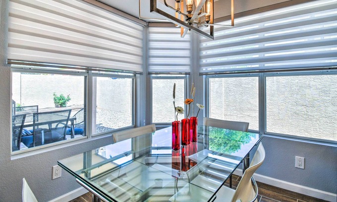 Paradise Valley Village Cottage | Private Patio, Gas Grill: Stylish Phoenix Home!