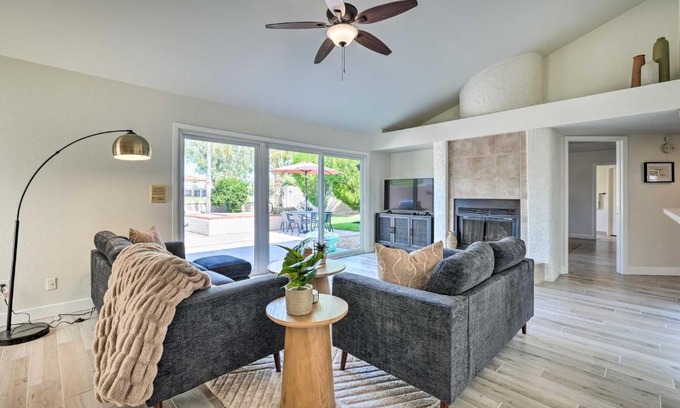 Arrowhead Ranch House | Private Pool, Gas Grill Chic Glendale Home!