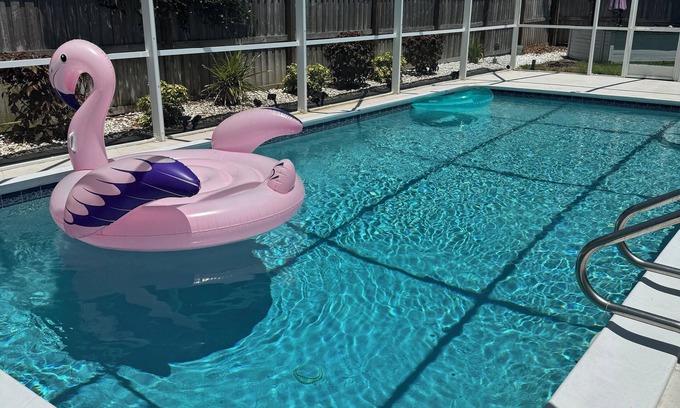 Gulf Gate Estates House | Private Pool Home Coastal Oasis 2 bed 2 bath mins to USA #1 beach Siesta Key