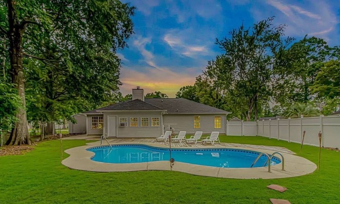 Surfside Beach House | Private Pool, LAKE FRONT large luxury home