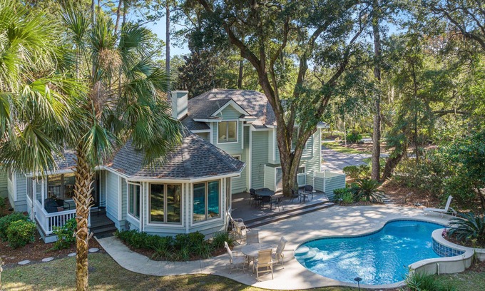 Heritage Woods House | Private Pool ~ .6 Miles to Beach ~ 4 W Garrison Pl