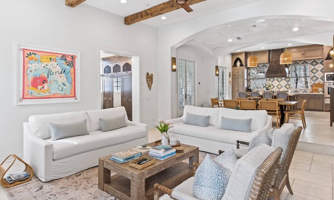 Rosemary Beach House | Private Pool! 7 Adult Bikes! Prime Rosemary Beach Location! Carriage House!