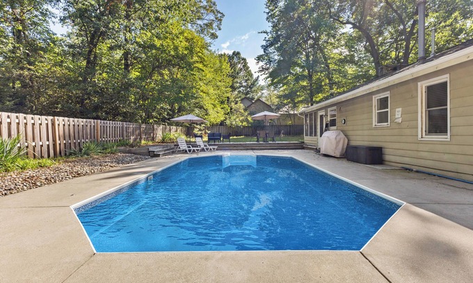 Michiana House | Private Pool, Walk To Beach, Fire Pit, Fireplace