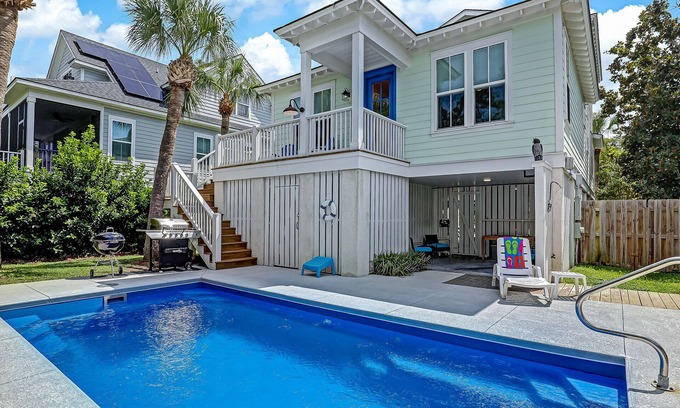 Savannah Beach House | Private Pool, Walk to Beach, Perfect Getaway