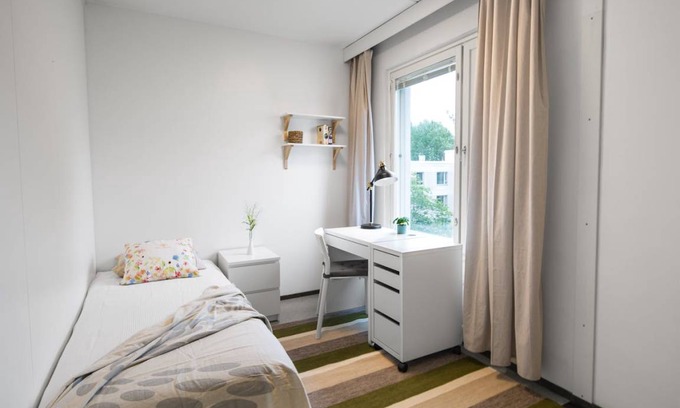 Keskinen District Resort | Private room ∙ 1 bedroom ∙ 1 guest