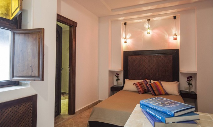 Medina of Tangier House | Private room (Ithnayn) in a traditional Riad