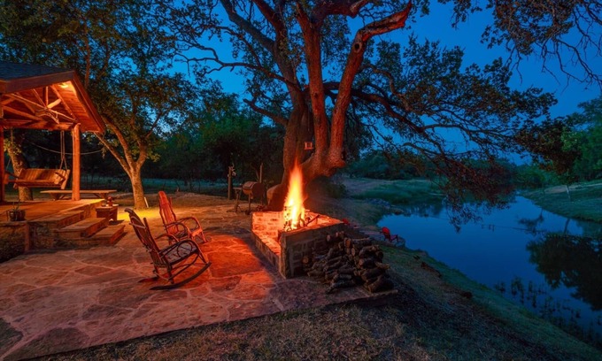 Llano Cabin | Private & Seculded Cabin on Comanche Creek with 73 Acres to Roam
