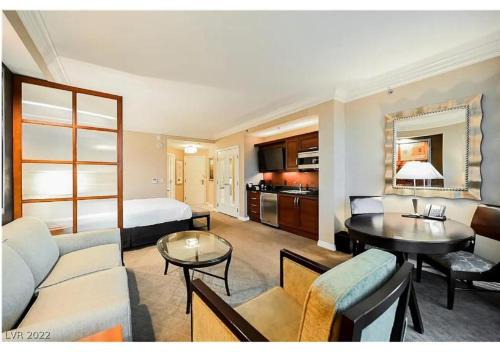 Las Vegas Apartment | Private Studio - No Resort Fee - The Signature at MGM Grand Tower B