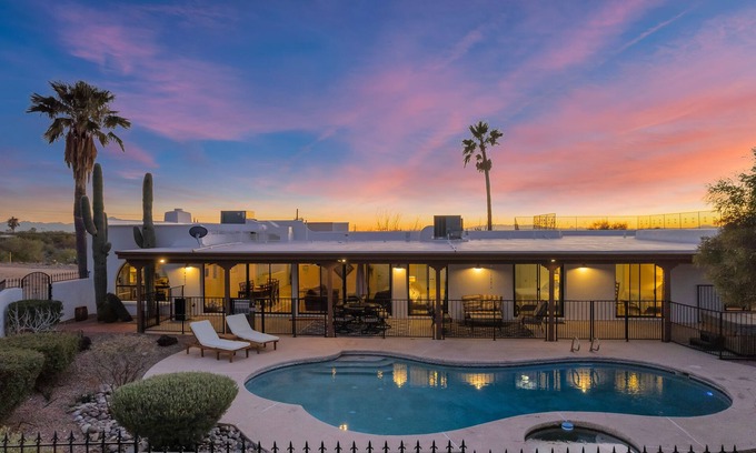 Tucson Villa | Private Villa with 5 acres of peace!