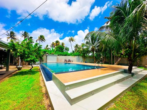Midigama Villa | Private Villa with a Pool, Beach Front - The White House