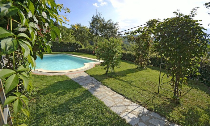 Pieve di Chio Villa | Private Villa with hot tub, WIFI, A/C, private pool, TV, terrace, panoramic view, close to Cortona