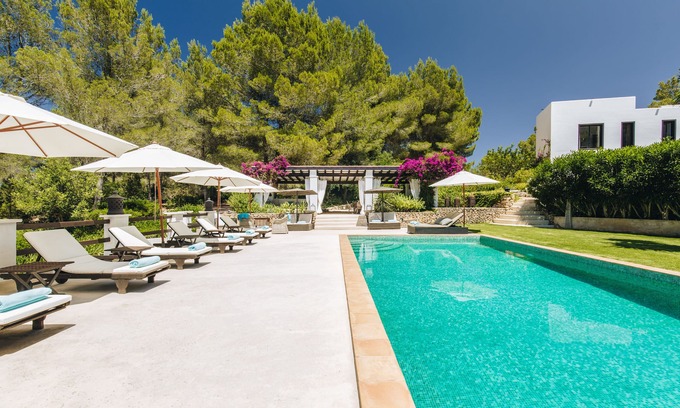 Ibiza Town Villa | Private Villa With Pool And Sea Views
