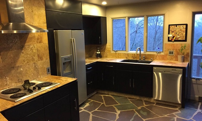 Skyland House | Private, Wooded Paradise - Year-round hot tub, Summer pool
