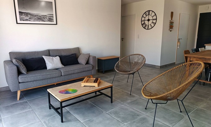 Longeville-sur-Mer House | Proche de la Plage, Maison Individuelle Récente, Idéal Pour les Familles