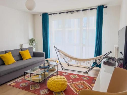 Ivry-port Apartment | Proche Paris - Appartement 2 chambres cozy et moderne
