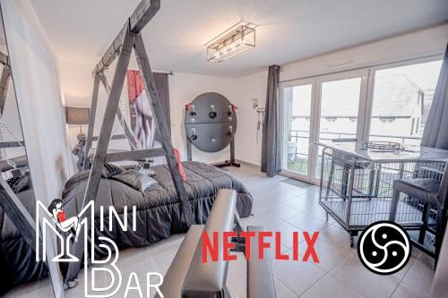 Walbourg Apartment | PRoJET KUROI Chambre 4H