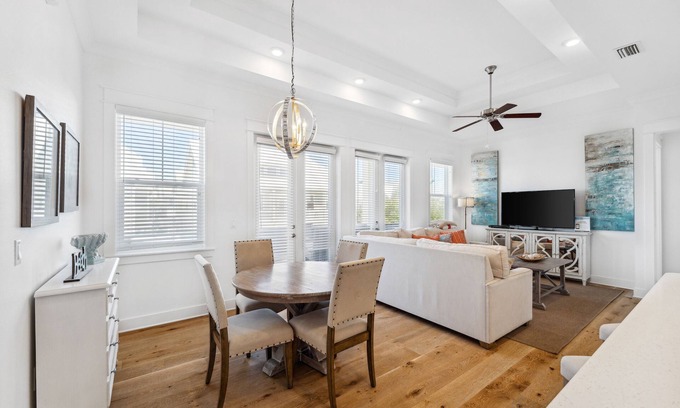 Panama City Beach House | Prominence 30A Beach Odyssey - Golf Cart, 4 Bikes, Beach, 2 Pools, Sleeps 6