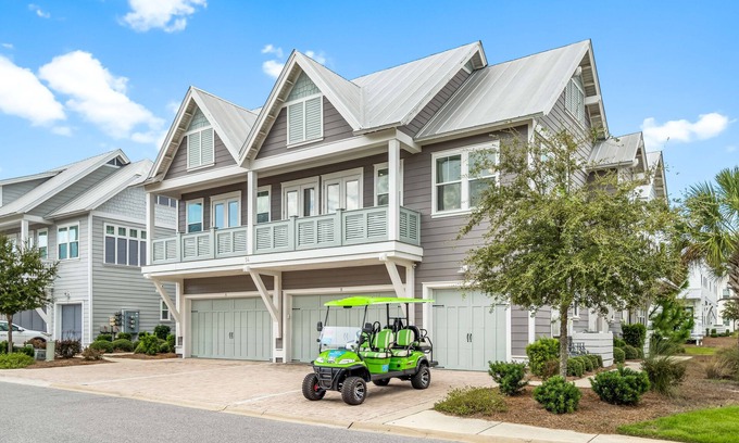 Panama City Beach House | PROMINENCE 30A NEW 6-SEATER GOLF CART END LOCATION/NEAR POOL