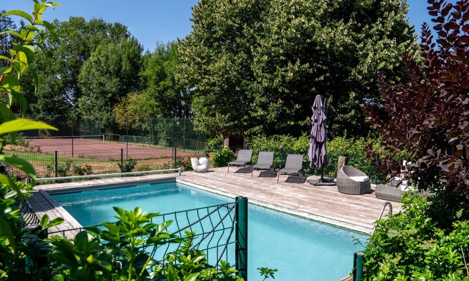 La Riviere-Saint-Sauveur House | Property 1km from Honfleur with heated swimming pool, tennis court for amateurs, jacuzzi