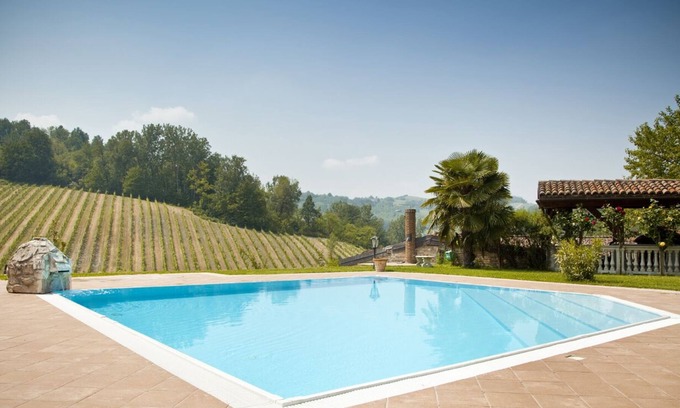 Castel Boglione House | Property among vineyards with swimming pool, stunning view