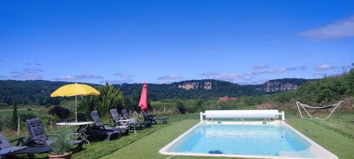 La Roque-Gageac House | Propriété avec piscine de 2 à 9 personnes, Gîte De Saint Donat,