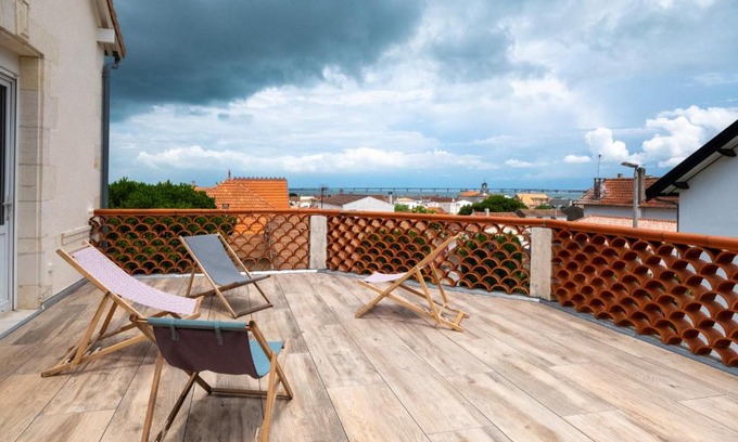 Saint-Trojan-les-Bains Villa | Propriete spacieuse a Saint Trojan Vue mer