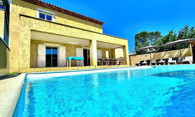 La Bouverie Villa | Provencal villa with swimming pool and Jacuzzi, 25 minutes from the sea!