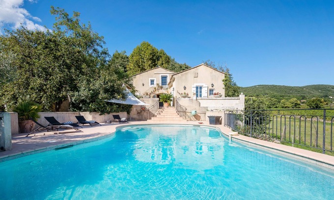 Saint-Montan Other | PROVENCE MAS IN A THOUSAND VINEYARDS VIEW ON MONT VENTOUX WITH POOL