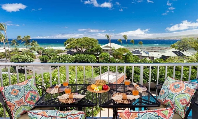 Kamuela Condo | Puako Condo 405 ~ 3 BR ~ Ocean View ~ Pool