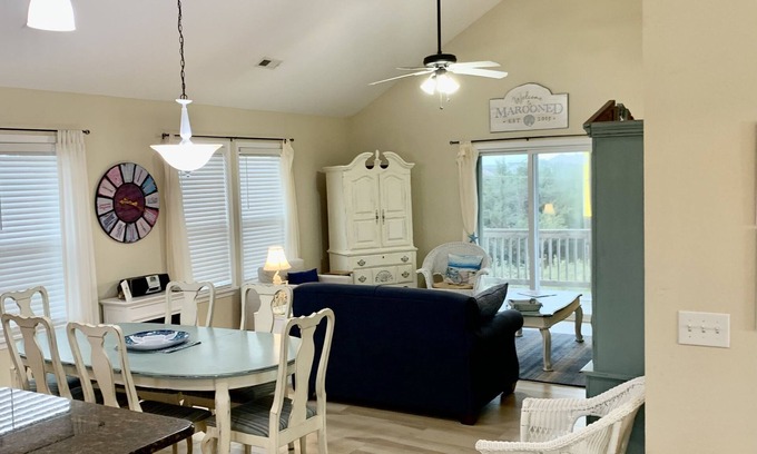 Avon House | public path from Avon Kinnakeet Shores 4Br-4 MastersnNEW pickleball tennis area