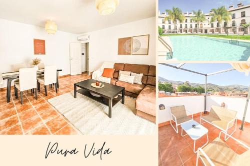 Velez de Benaudalla Apartment | Pura Vida - Terraza, Piscina, Playa 15mn, Sierra