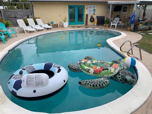 Tropic House | Quaint Coastal Pool Home on Florida's Space Coast