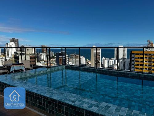 Barra Apartment | Quarto e Sala Aconchegante no Barra Conceito
