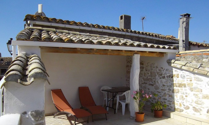 Ventenac-Cabardes Cottage | Quiet and bright cottage with village terrace near Carcassonn