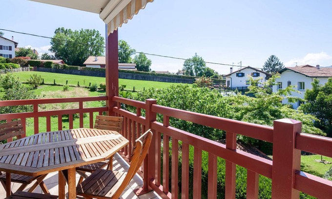 Hendaye Apartment | Quiet and Modern Apartment with Balcony Near Beach and Town Center