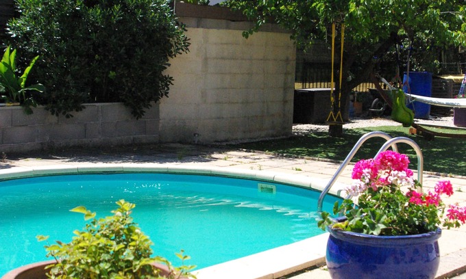 Perols Villa | Quiet south-facing villa with pool, close to the sea