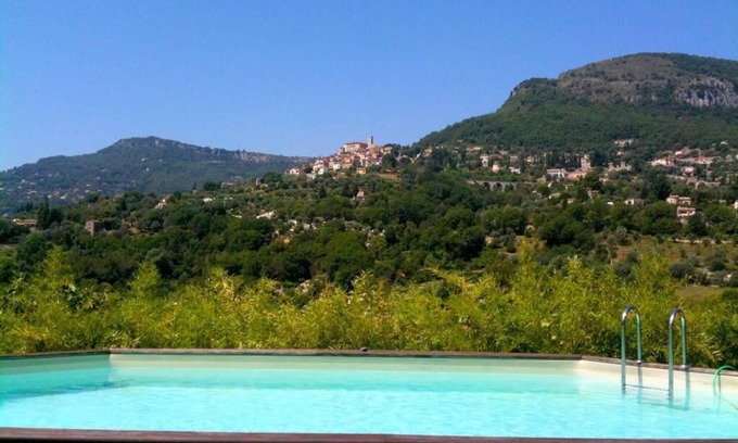 Tourrettes-sur-Loup Villa | Quiet villa 2 houses, panoramic view, swimming pool