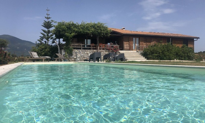 Canale-di-Verde Villa | Quiet villa sea view 5 bedroom 10 person 4 bathroom available from August 13